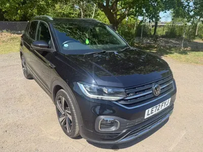 Used VW T-Cross R-line 110 HP (80 kW) 2023 Black SUV