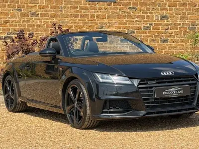 Used Audi TT Roadster Black Edition 230 HP (169 kW) 2018 Black Cabriolet