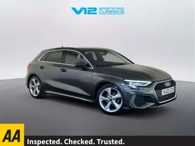 Used Audi A3 Sportback S-Line 150 HP (110 kW) 2022 Grey Hatchback