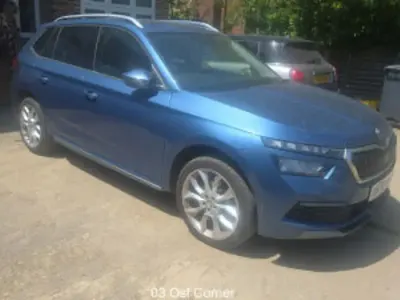 Used Skoda Kamiq SE L 116 HP (85 kW) 2020 Blue SUV