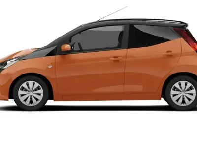 Used Toyota Aygo X-cite 72 HP (52 kW) 2019 Orange Hatchback