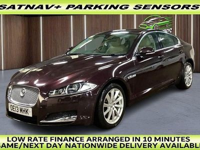 Used Jaguar XF Luxury 200 HP (147 kW) 2013 Red Sedan