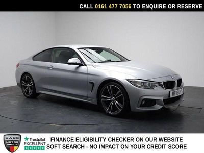 Used BMW 420 M Sport 190 HP (139 kW) 2016 Silver Coupe