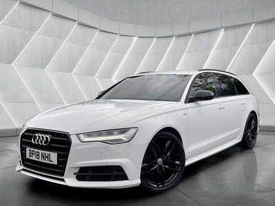 White Used 2018 Audi A6 Black Edition Estate | £15,950 (Fair price)
