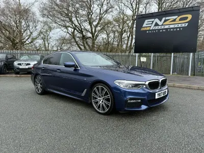 Used BMW 530 M Sport 2017 Blue Sedan