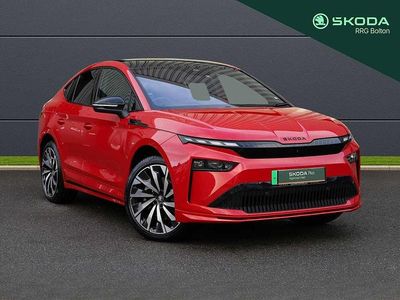 Used Skoda Enyaq iV SportLine 206 kW (281 HP) 2025 Velvet red metallic SUV