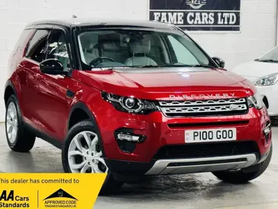 Used Land Rover Discovery Sport HSE 177 HP (130 kW) 2016 Red SUV