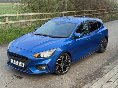Used Ford Focus ST-Line X 125 HP (91 kW) 2020 Blue Hatchback
