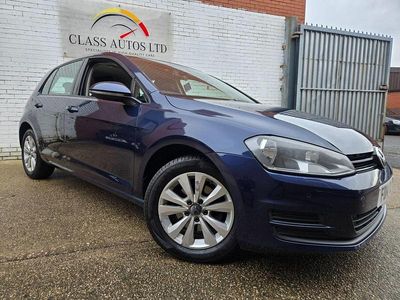 Used VW Golf VII SE 150 HP (110 kW) 2014 Blue Hatchback