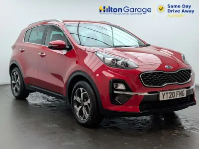 Używany Kia Sportage 136 KM (100 kW) 2020 Czerwony SUV