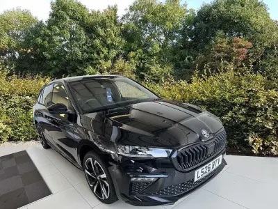 New Skoda Scala Monte Carlo 85 HP (62 kW) 2026 Black magic pearl effect Hatchback