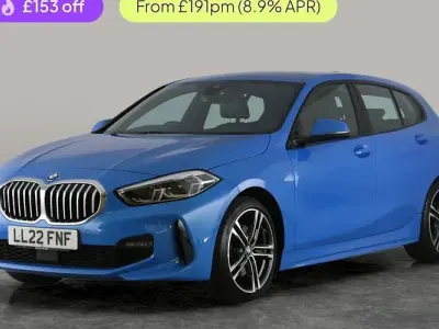 Used BMW 116 M Sport 116 HP (85 kW) 2022 Blue Hatchback