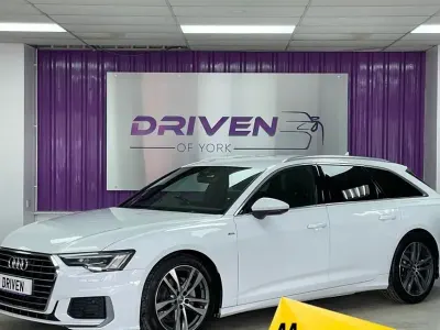 Used Audi A6 S-Line 204 HP (150 kW) 2019 White Estate