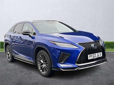 Blue Used 2022 Lexus RX450h Sport Line SUV | £31,898 (Good price)