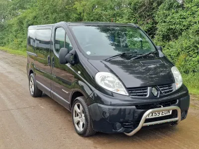 Used Renault Trafic 115 HP (84 kW) 2010 Black MPV