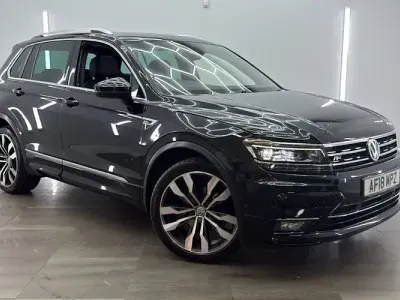 Used VW Tiguan R-line 150 HP (110 kW) 2018 Black SUV