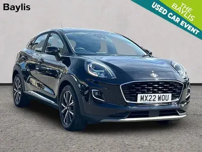 Używany Ford Puma Titanium 125 KM (91 kW) 2022 Czarny SUV