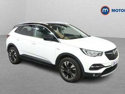 Used Vauxhall Grandland X SRi 131 HP (96 kW) 2020 White SUV