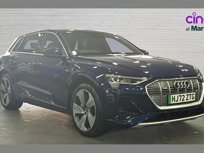 Used Audi e-tron S-Line 300 kW (408 HP) 2022 Blue SUV