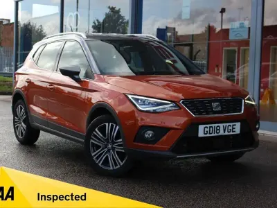 Used Seat Arona XCELLENCE 95 HP (69 kW) 2018 Orange SUV