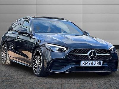 Used Mercedes C300 AMG Line Premium Plus 258 HP (189 kW) 2024 Graphite grey Estate