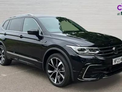Used VW Tiguan Allspace R-line 150 HP (110 kW) 2023 Black SUV