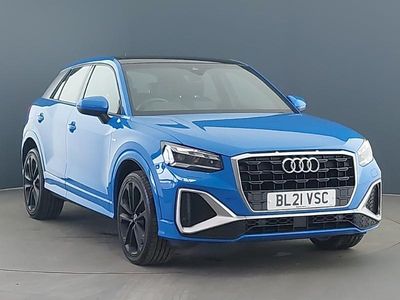 Used Audi Q2 S-Line 150 HP (110 kW) 2021 Blue SUV