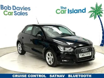 Używany Audi A1 Sportback Sport 125 KM (91 kW) 2017 Czarny Hatchback
