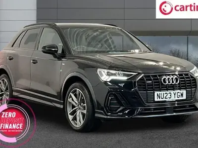 Used Audi Q3 Black Edition 190 HP (139 kW) 2023 Black SUV