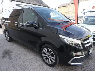 Used Mercedes V220 163 HP (119 kW) 2019 Black MPV