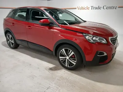 Used Peugeot 3008 Active 120 HP (88 kW) 2017 Red SUV