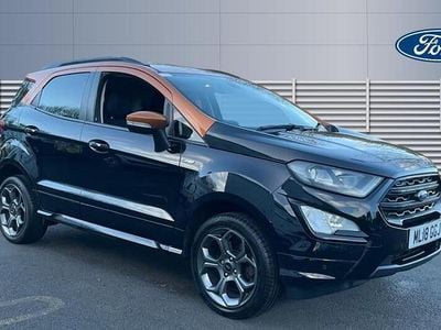Black Used 2018 Ford Ecosport ST-Line SUV | £8,980 (Fair price)