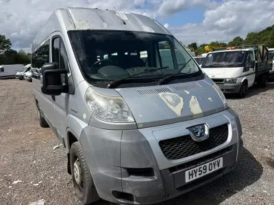 Used Peugeot Boxer 120 HP (88 kW) 2009 Silver Van