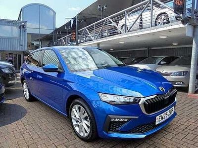 Used Skoda Scala SE L 113 HP (83 kW) 2025 Race blue metallic Hatchback