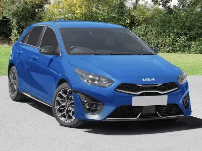 Used Kia Ceed GT-Line 2022 Blue Hatchback