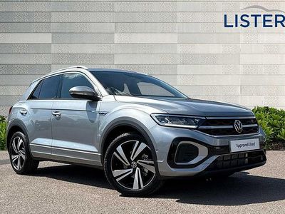 Pyrite silver Used 2025 VW T-Roc R-line SUV | £29,961 (Expensive)