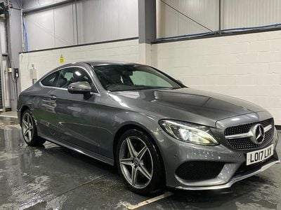 Grey Used 2017 Mercedes C220 AMG line Coupe | £13,798 (Fair price)
