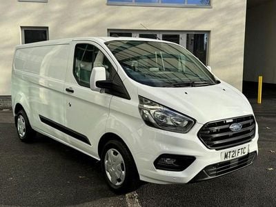 White Used 2021 Ford Transit Custom Trend Van | £11,995 (Good price)
