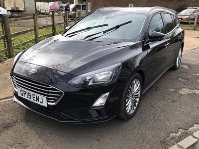 Used Ford Focus Titanium X 120 HP (88 kW) 2019 Black Estate