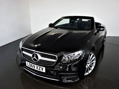 used Mercedes E350 E Class 2.0AMG LINE MHEV 2d AUTO-2 FORMER KEEPERS-RUBY BLACK ROOF-20 inch UP