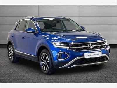 Used VW T-Roc Style 150 HP (110 kW) 2024 Blue SUV