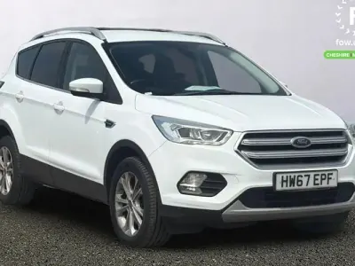 Used Ford Kuga Titanium 150 HP (110 kW) 2017 White SUV