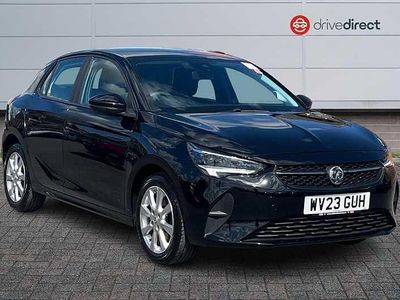 Used Vauxhall Corsa Design Edition 75 HP (55 kW) 2023 Black Hatchback