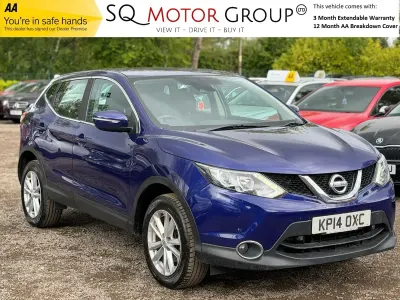 Used Nissan Qashqai Acenta 130 HP (95 kW) 2014 Blue SUV