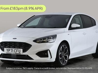 White Used 2021 Ford Focus ST-Line X Hatchback | £12,963 (Good price)