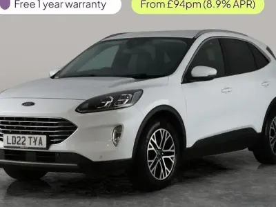 Used Ford Kuga Titanium 120 HP (88 kW) 2021 White SUV