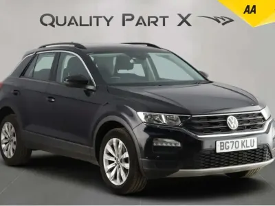 Used VW T-Roc SE 110 HP (80 kW) 2021 Black SUV