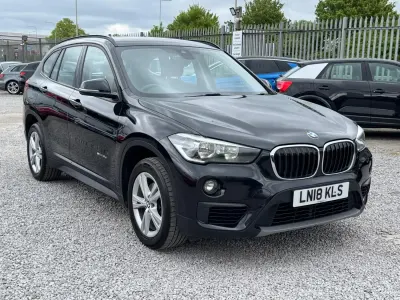 Begagnad BMW X1 Comfort Edition 2018 Svart SUV