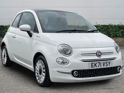 Used Fiat 500 Dolcevita 69 HP (50 kW) 2022 White Hatchback