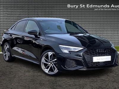 Used Audi A3 Black Edition 147 HP (108 kW) 2024 Black Sedan